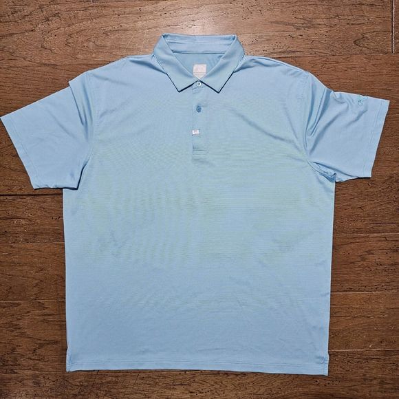 Callaway Other - Callaway Polo Shirt Mens 2XL Blue Opti Dri Fit Golf Casual Short Sleeve